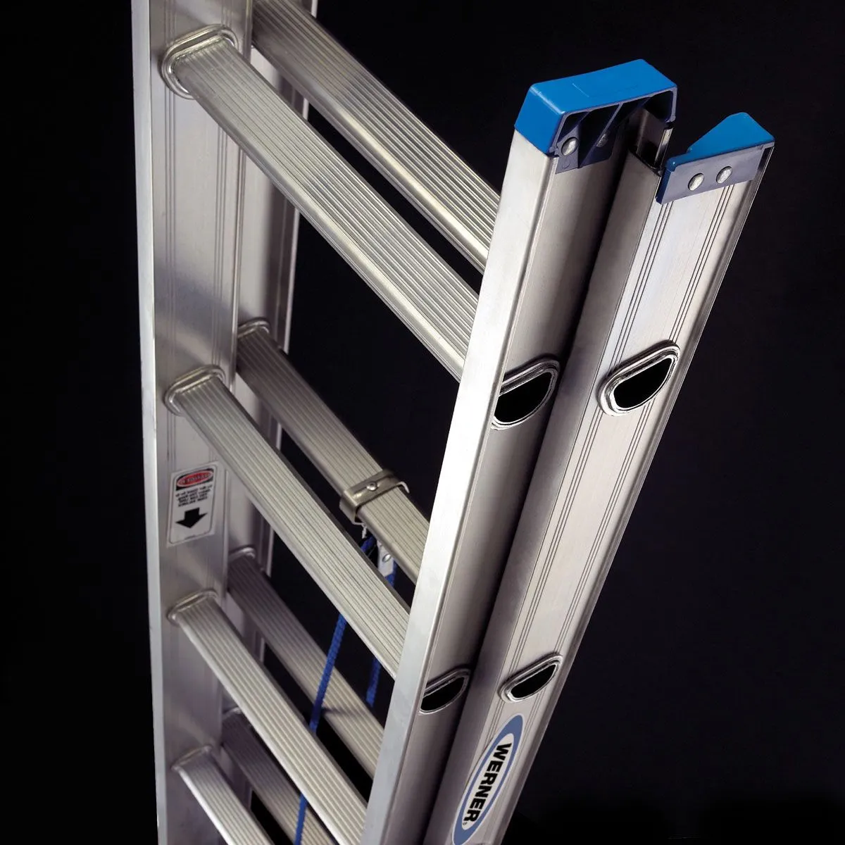 16ft Type I Aluminum D-Rung Extension Ladder
