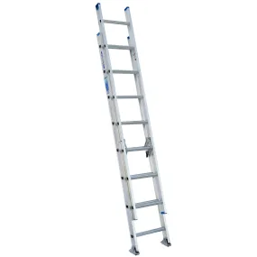 16ft Type I Aluminum D-Rung Extension Ladder