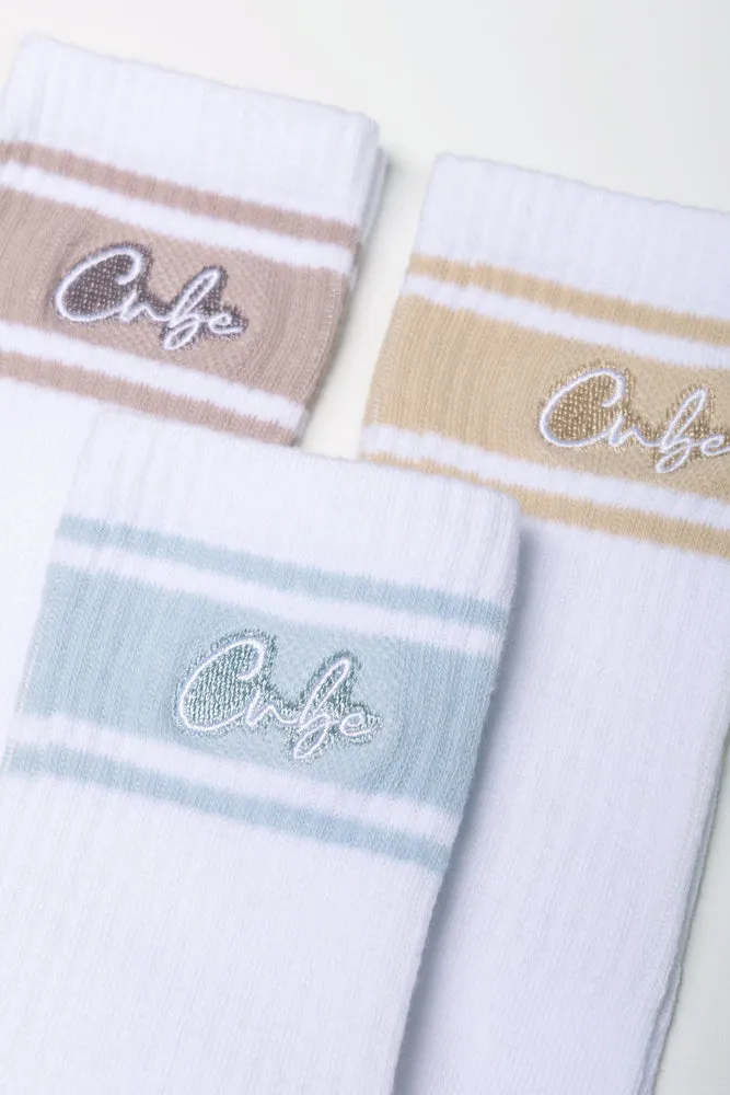 3 Pack Anklet Socks Multi
