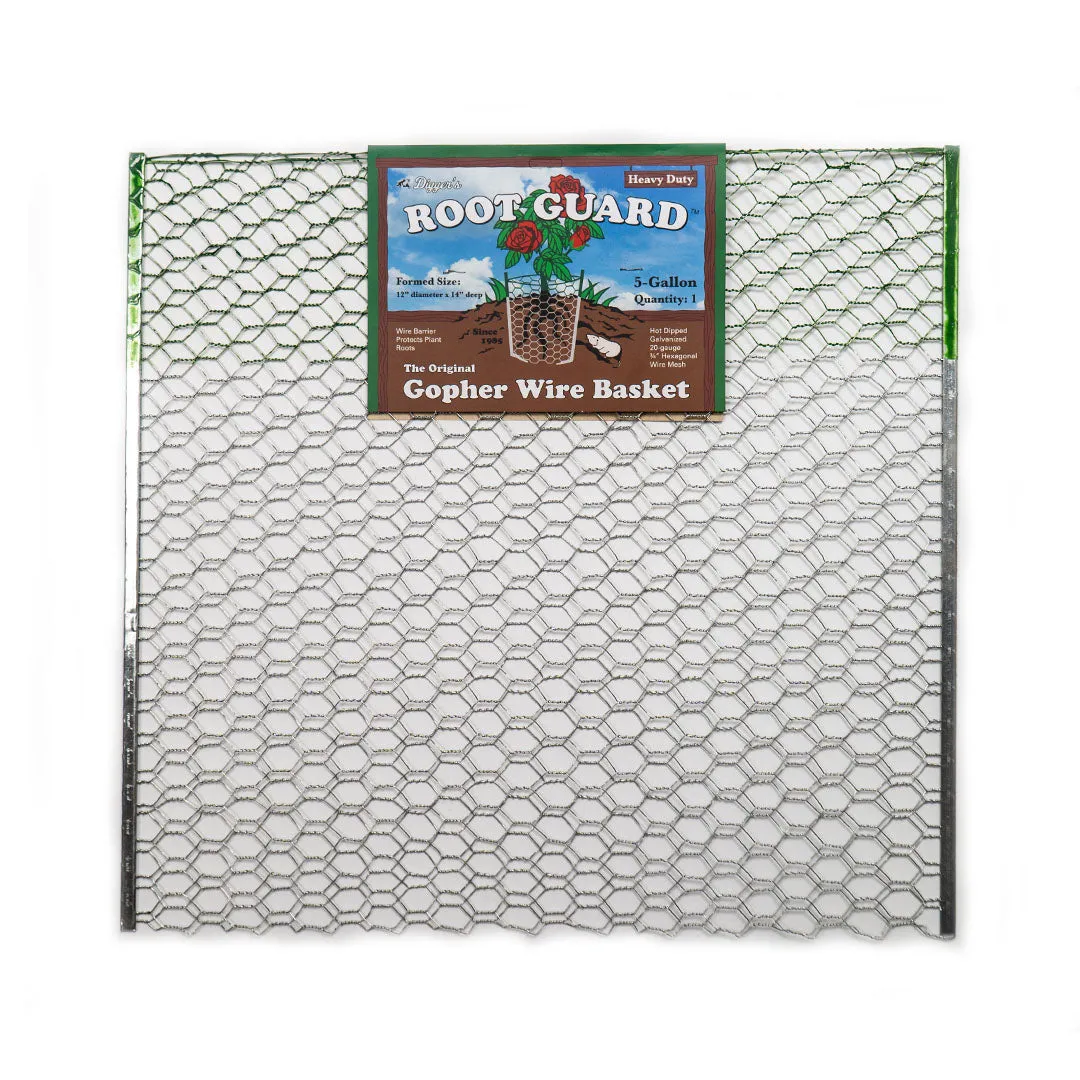 5 Gallon Root Guard Heavy Duty Gopher Basket
