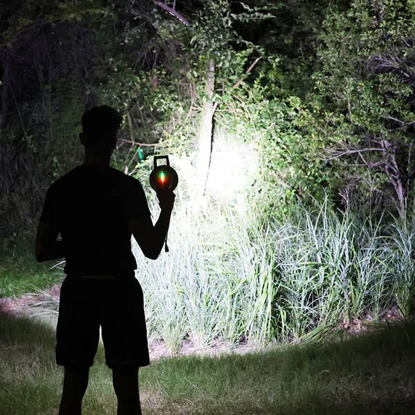 6000 Lumens LED Rechargeable Spotlight Flashlight