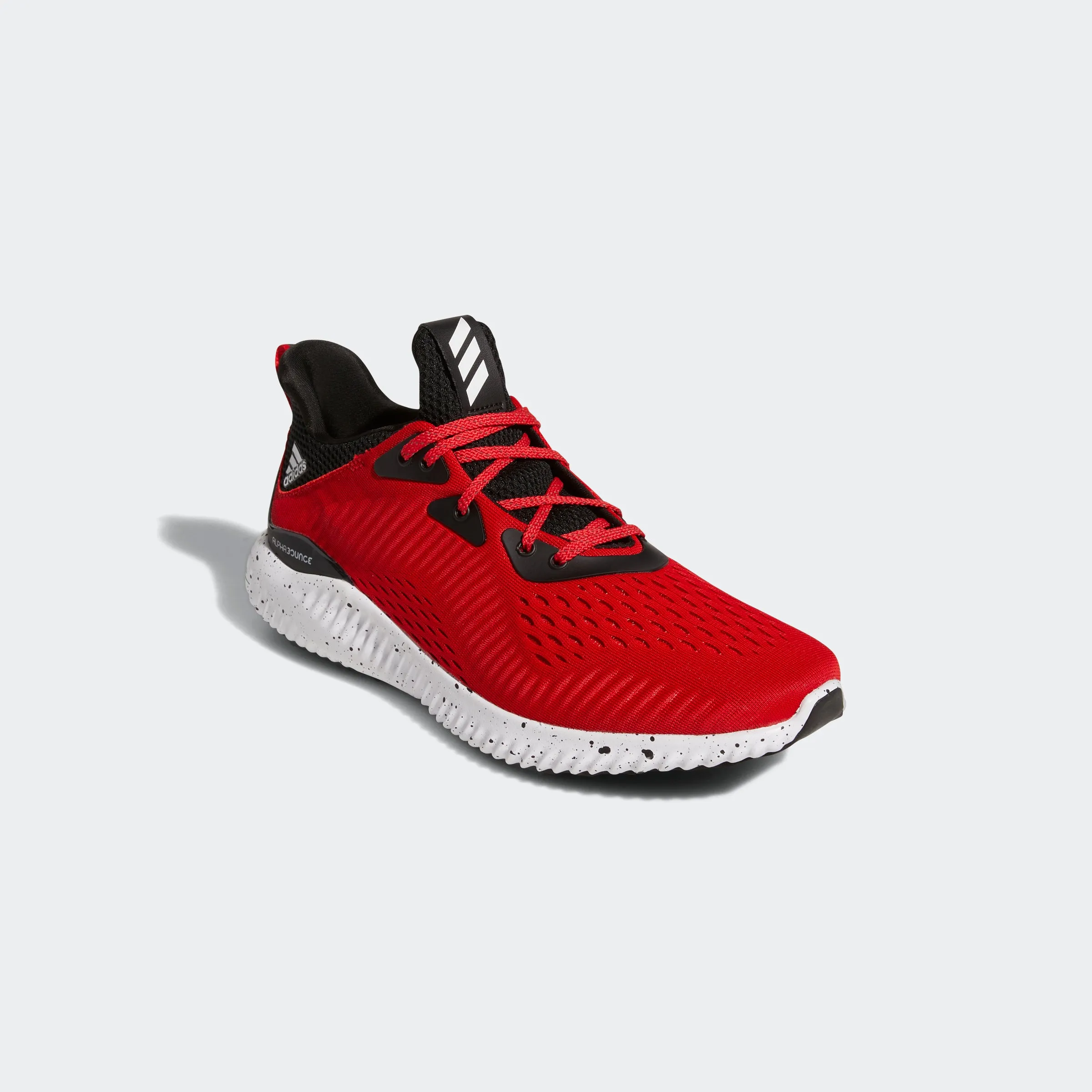 adidas Alphabounce 1 Shoes | Black/Red | Men's