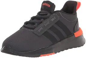 adidas Racer TR21 Running Shoe, Carbon/Black/Semi Impact Orange, 5 US Unisex Big Kid