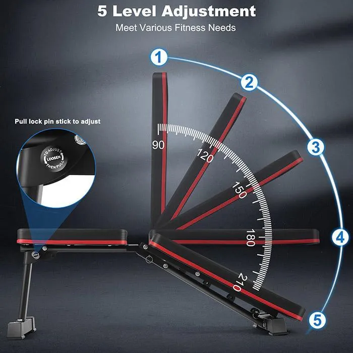 Adjustable Workout Weight Bench