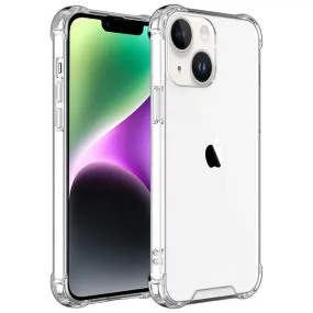 Apple iPhone 14 Case Crystal Clear Heavy Duty Transparent TPU Bumper Shockproof Case Cover