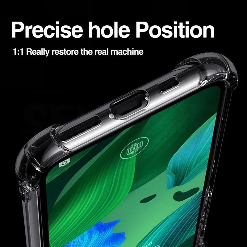 Apple iPhone 14 Case Crystal Clear Heavy Duty Transparent TPU Bumper Shockproof Case Cover