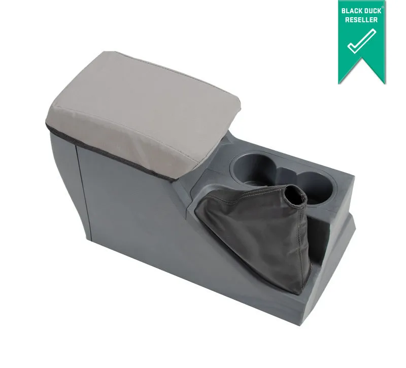 Black Duck Canvas Seat Covers Suits Buhler Versatile 2008-On Grey