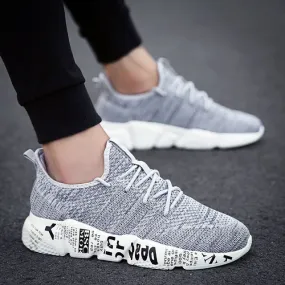 BomKinta New Fashion Breathable Shoes Men Casual Men Shoes Mesh Woven Sneakers Men Camouflage Outdoor Footwear For Male