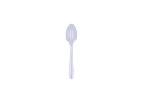 Clear Heavy Duty Plastic Dessert Spoons