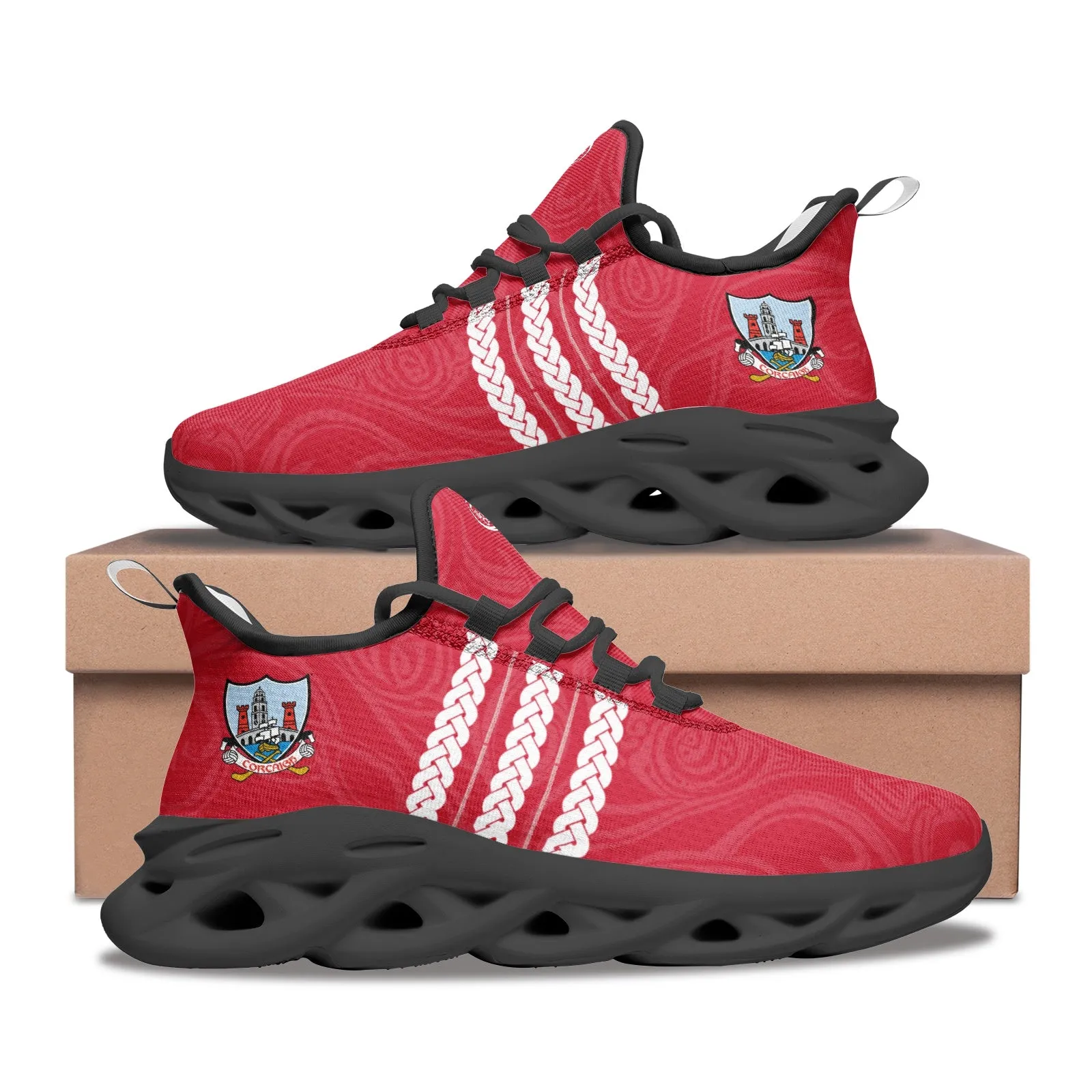 Cork GAA Mesh Knit Trainers