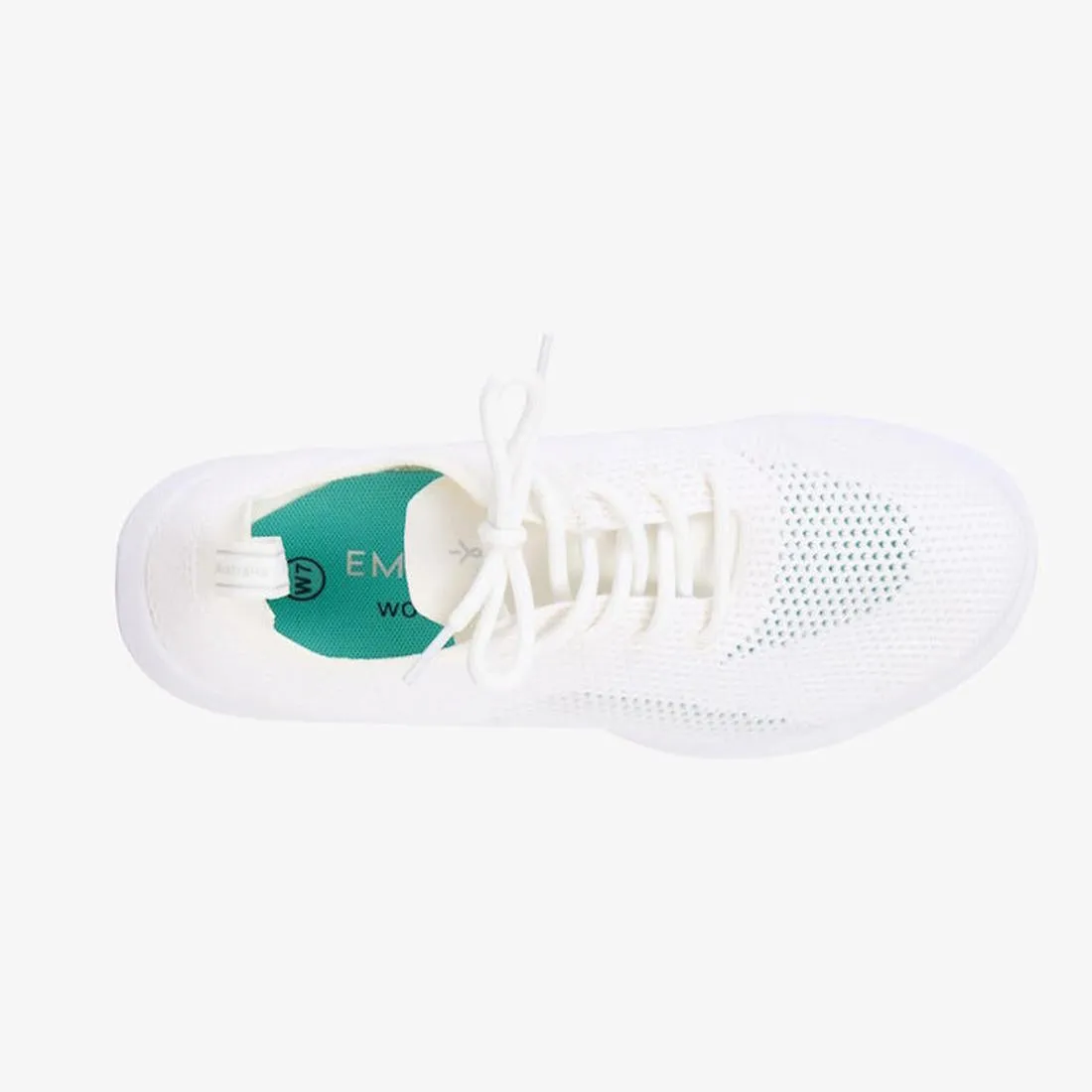 Emu Womens Springbrook Wool Knit Trainer White