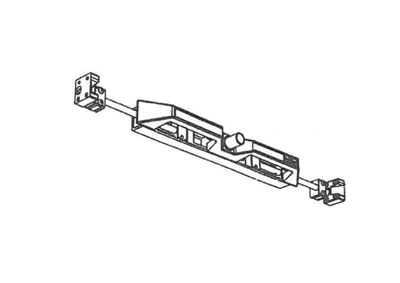 Front Mounted Locking Handle Set - Locks In Closed Position Only