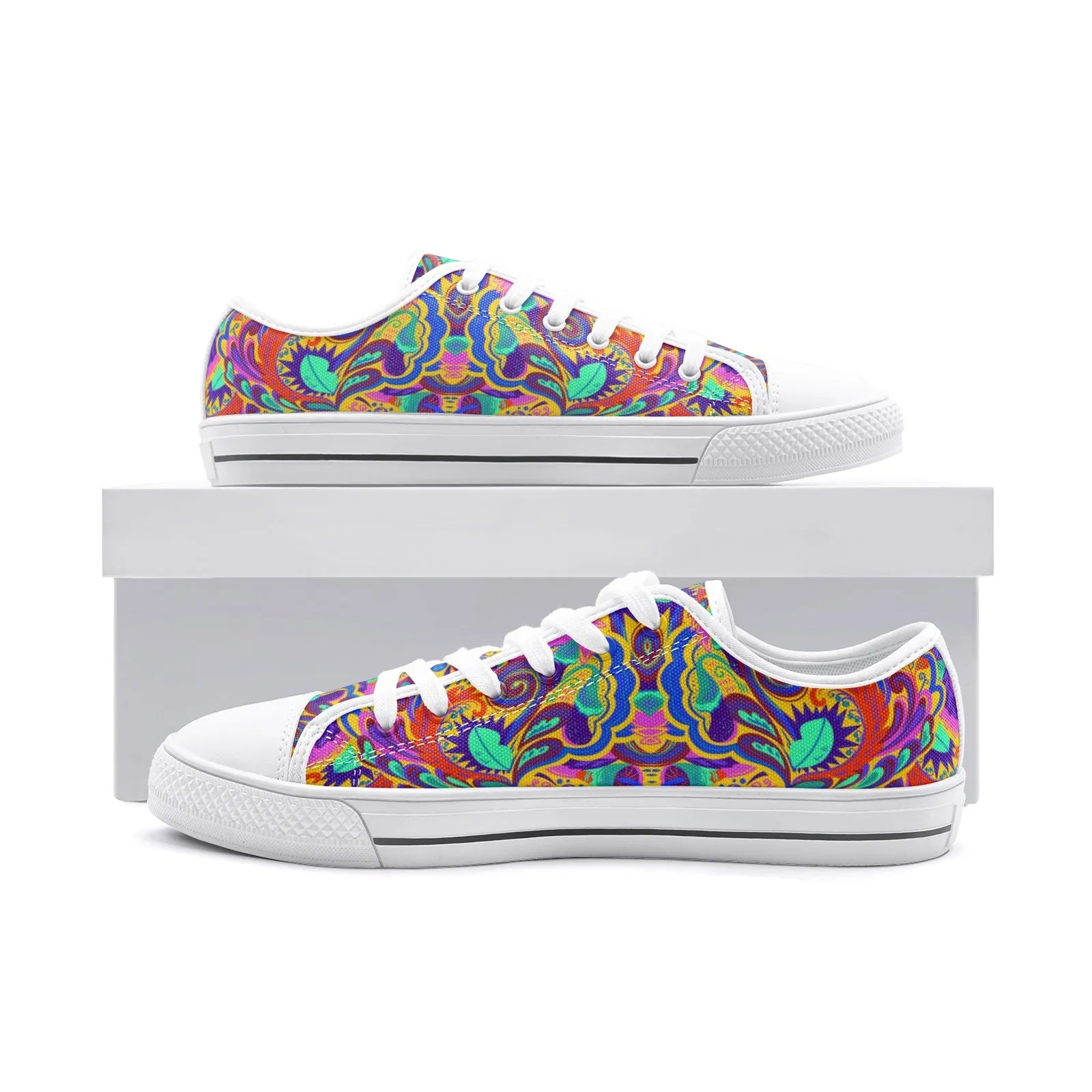 Funky Floral Canvas Shoes
