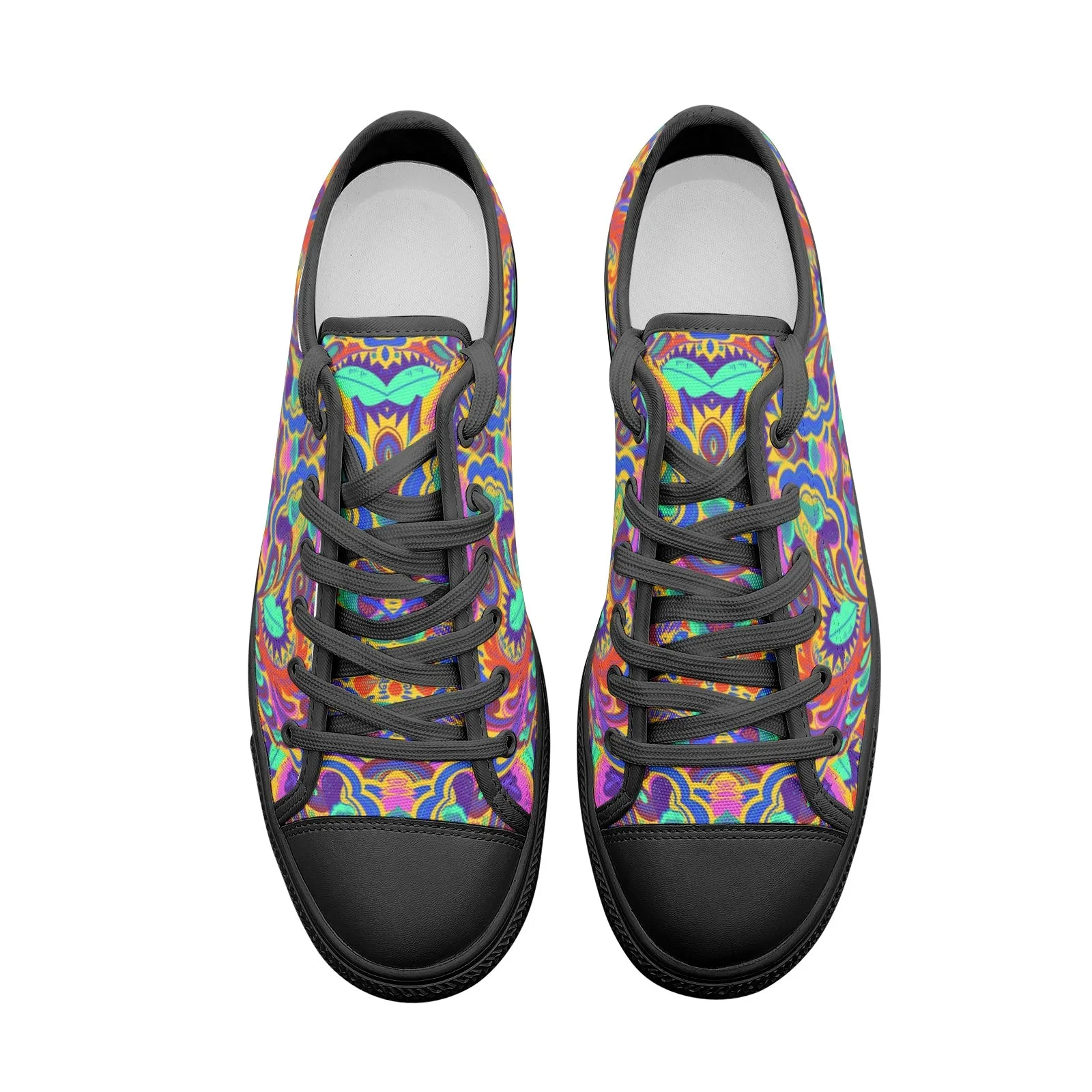 Funky Floral Canvas Shoes