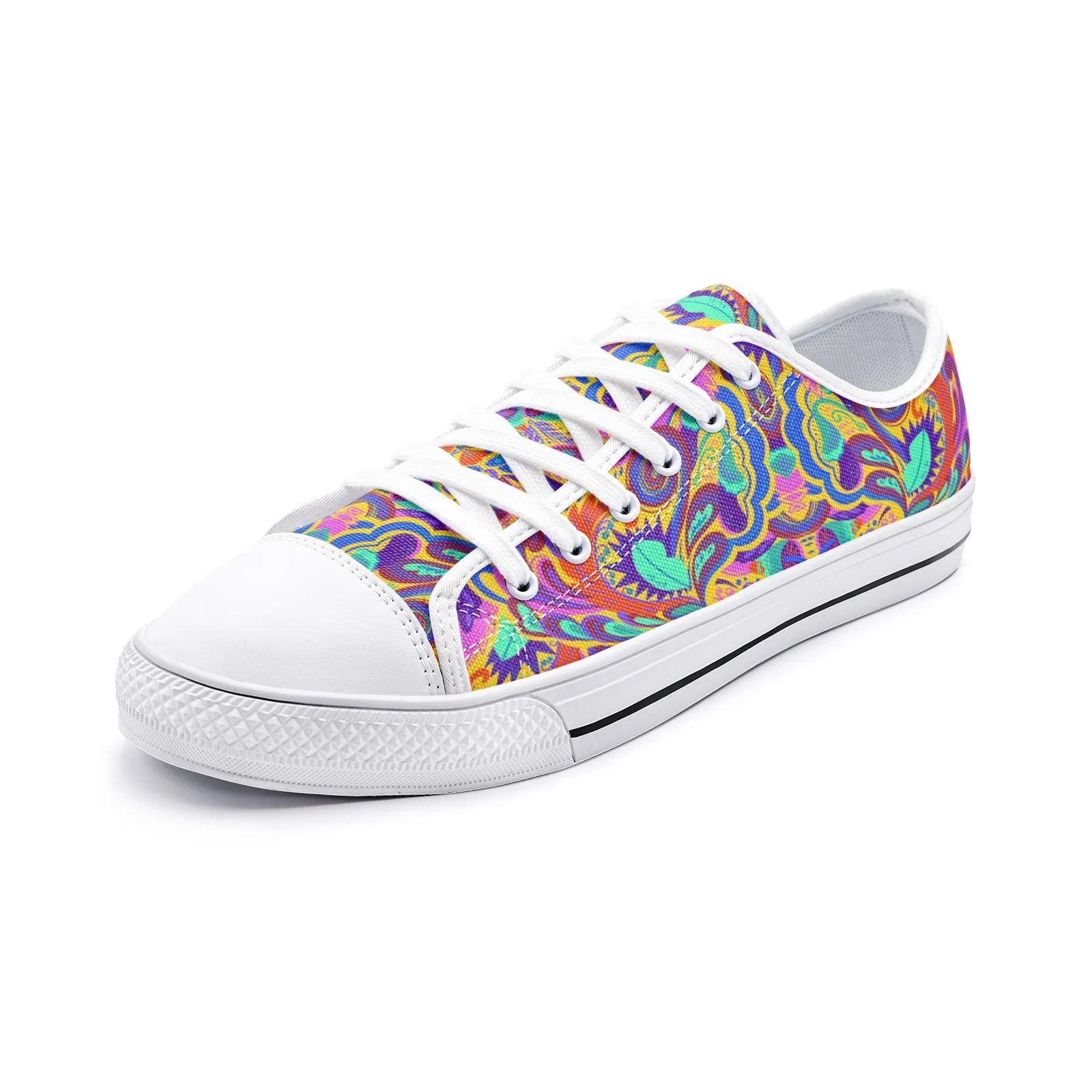 Funky Floral Canvas Shoes