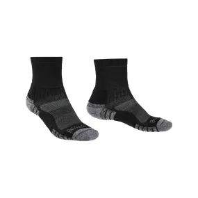 Mens Hike Light Weight Performance 3/4 Crew Socks