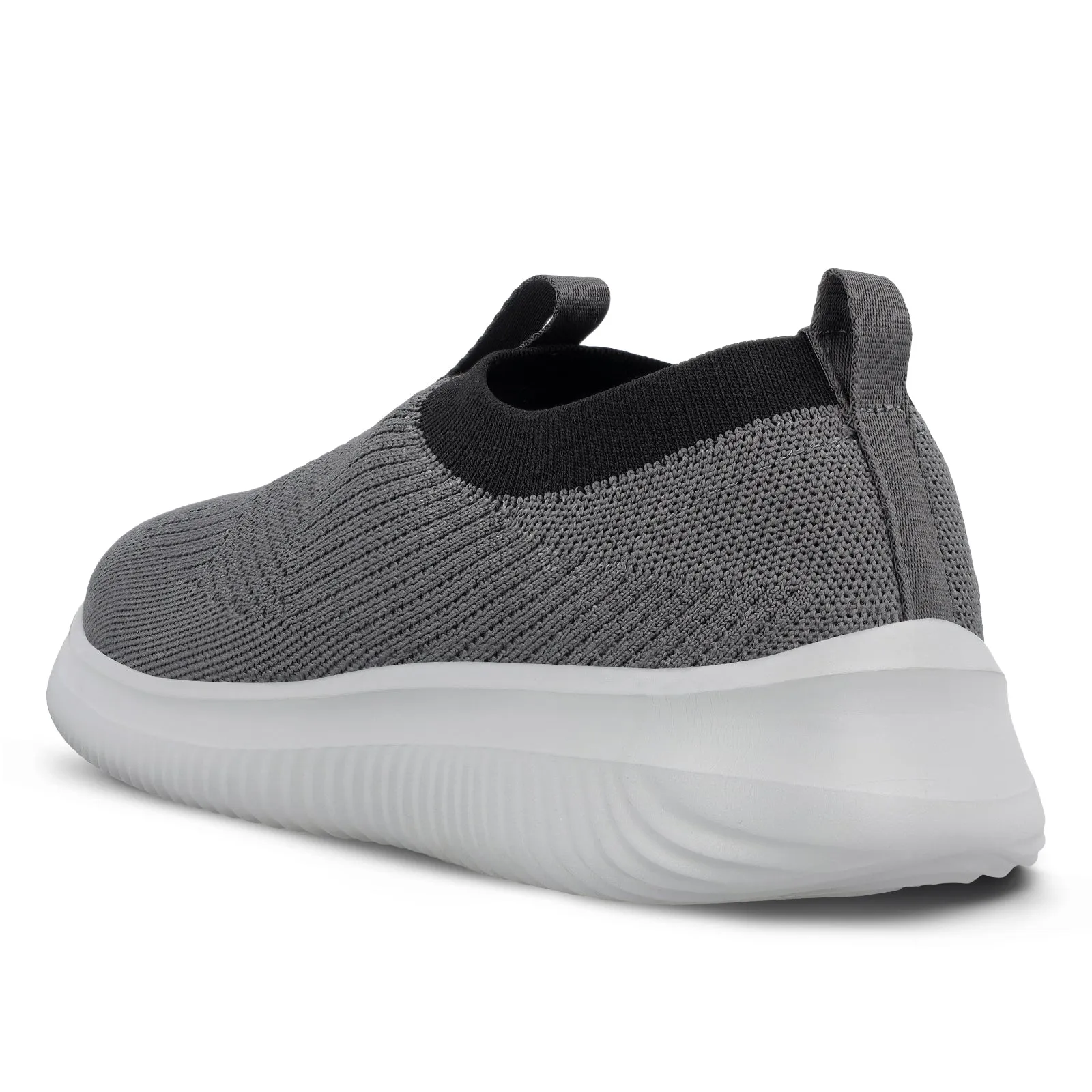 Men`s Slip-on Walking Shoes - WS9551 Grey