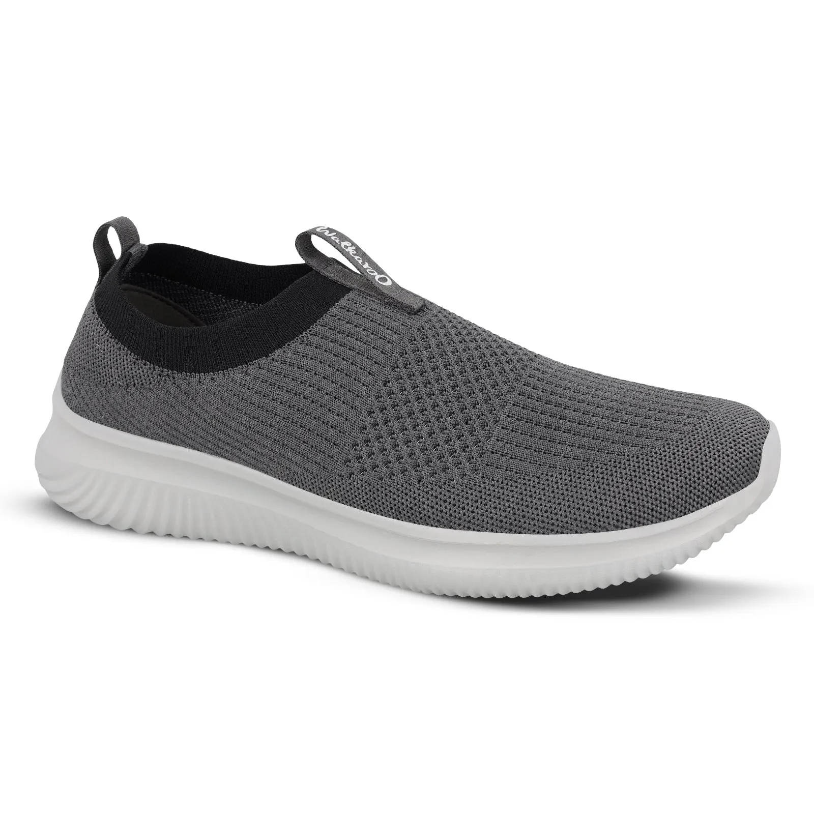 Men`s Slip-on Walking Shoes - WS9551 Grey