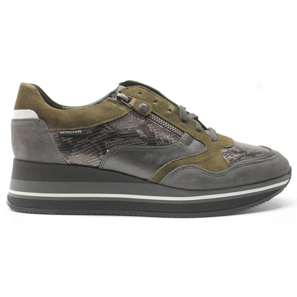 Mephisto Olimpia Velvet Leather Women's Walking Trainers