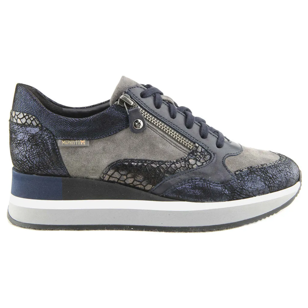 Mephisto Olimpia Velvet Leather Women's Walking Trainers