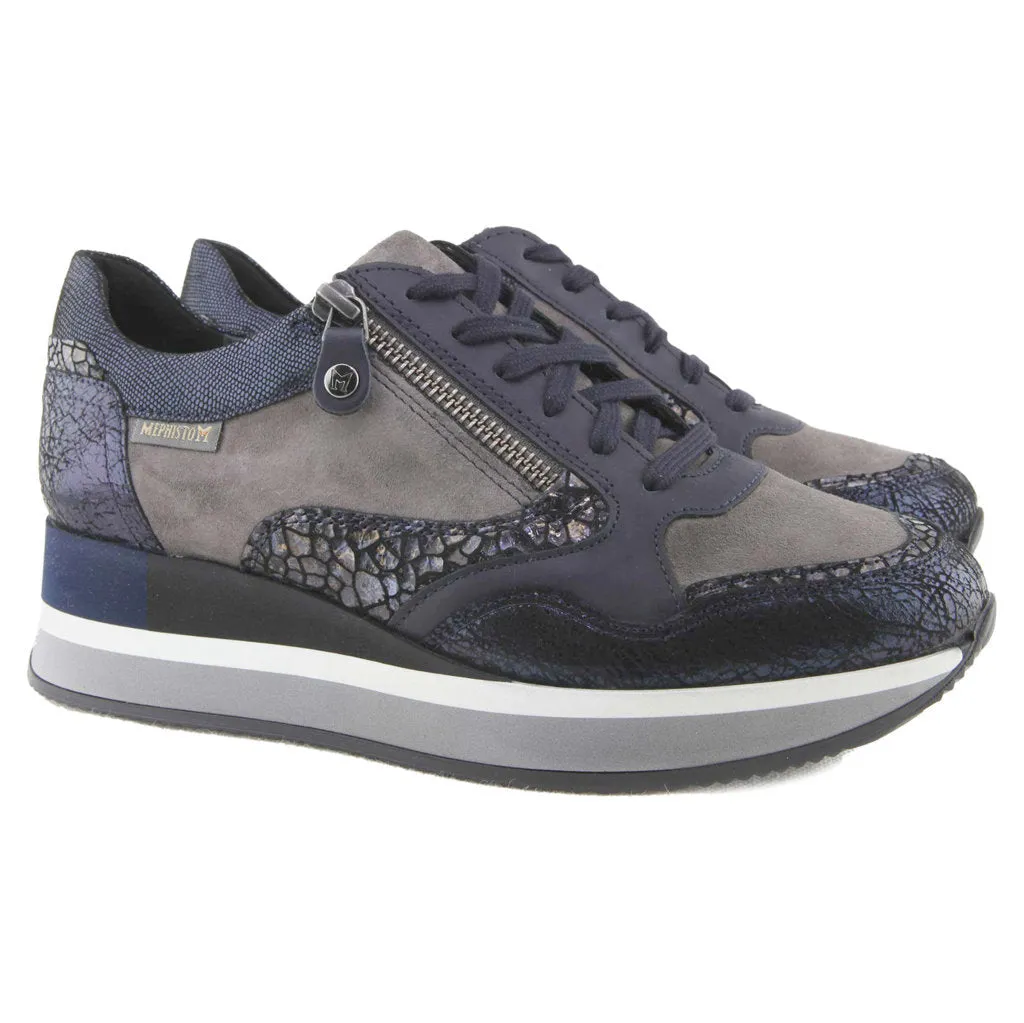 Mephisto Olimpia Velvet Leather Women's Walking Trainers