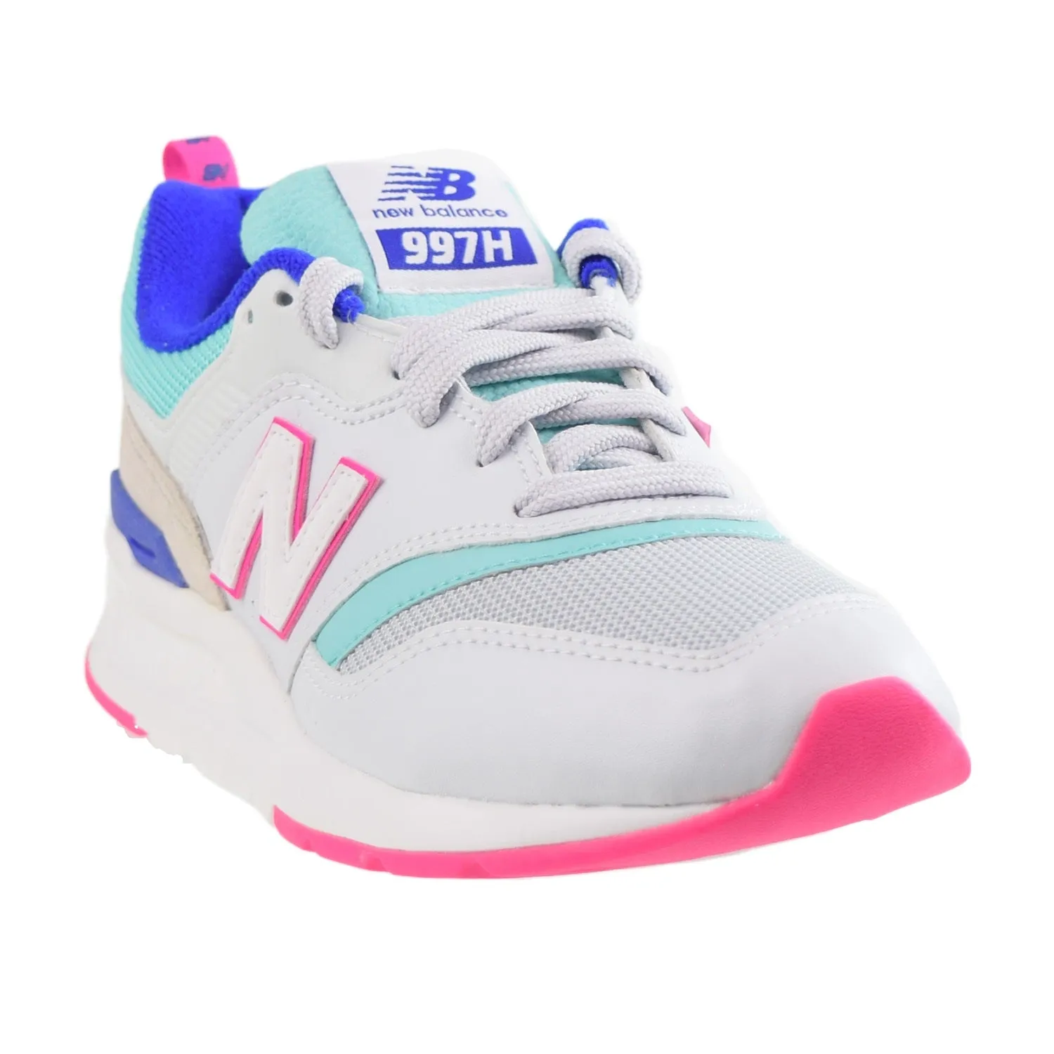 New Balance 997H Women's Shoes White Teal