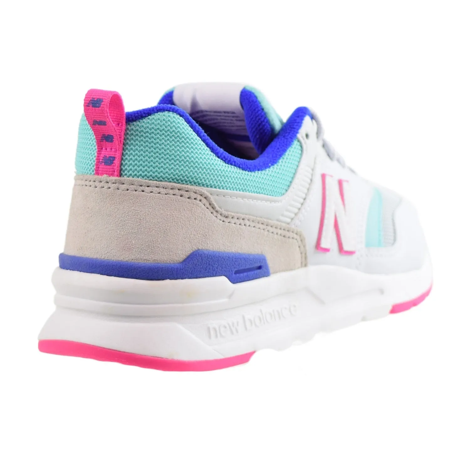 New Balance 997H Women's Shoes White Teal