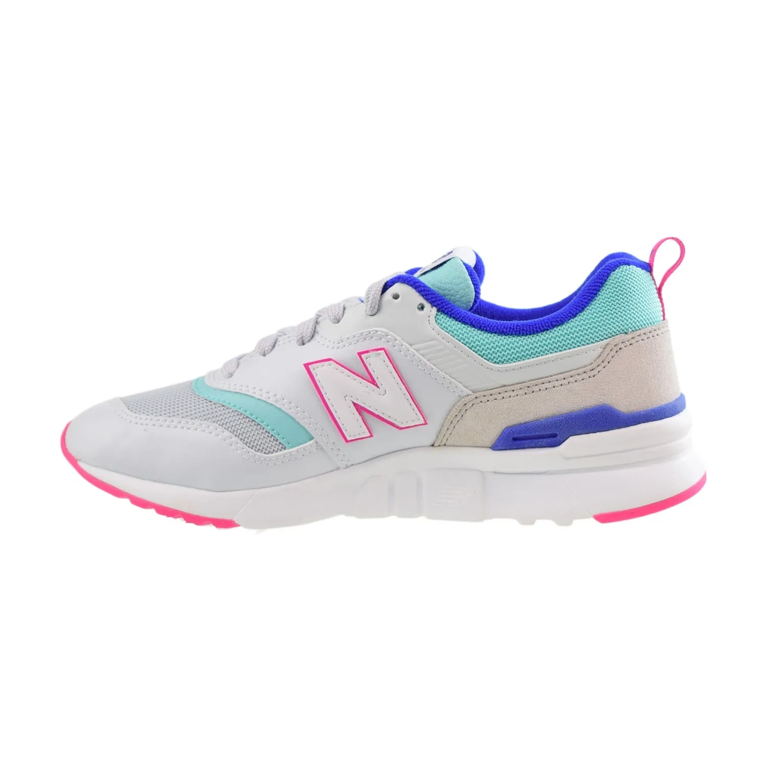 New Balance 997H Women's Shoes White Teal