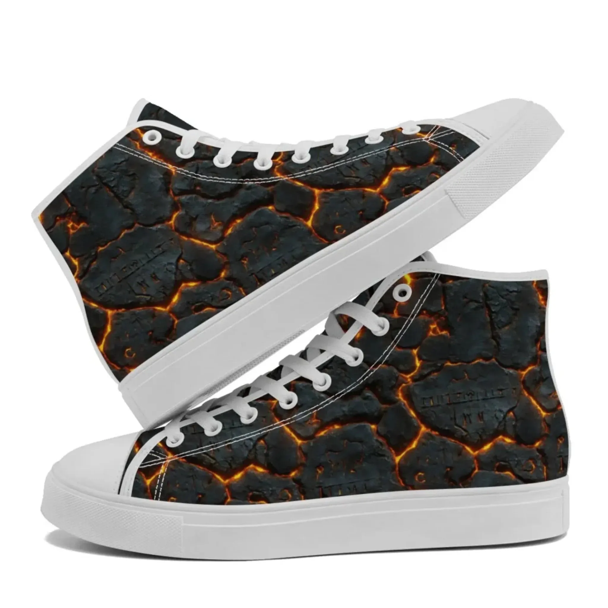 Personalized Trump Sneakers, Custom Patriotic High Top Shoes, Trendy Unisex Walking Shoes