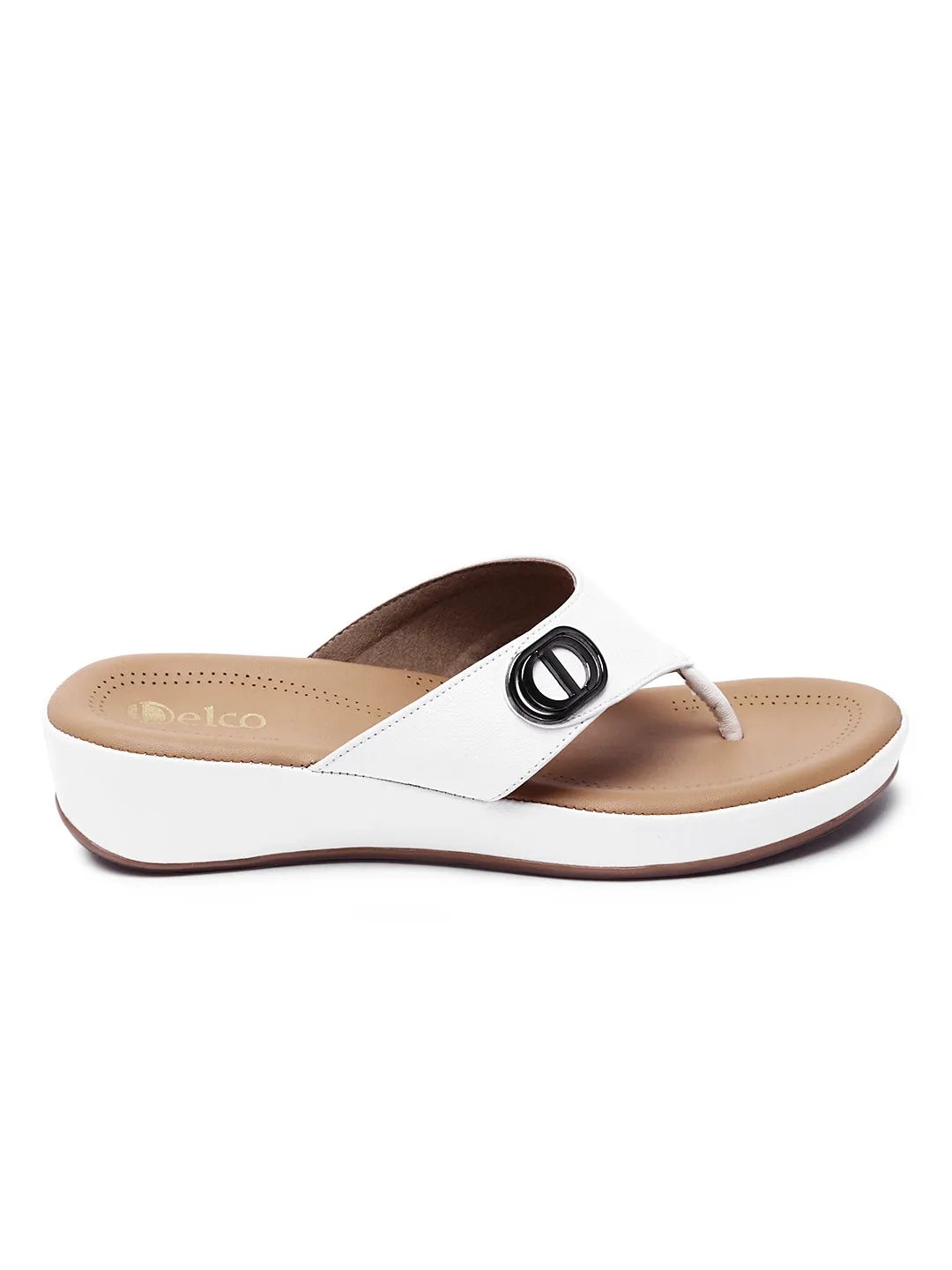 Petite Elegance: Delco Platform Chappal