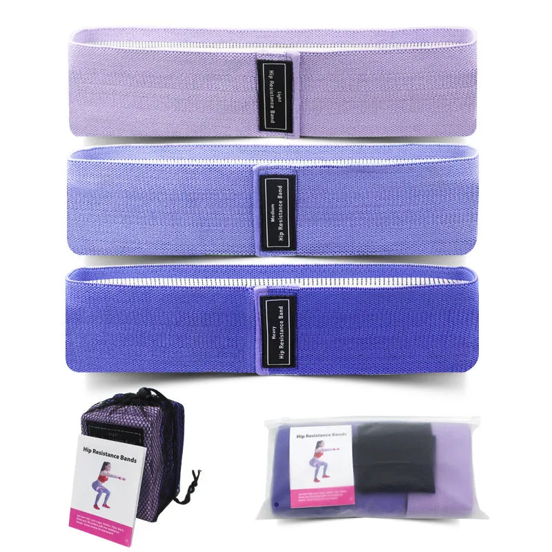 Resistance Bands Set - 3 Purple
