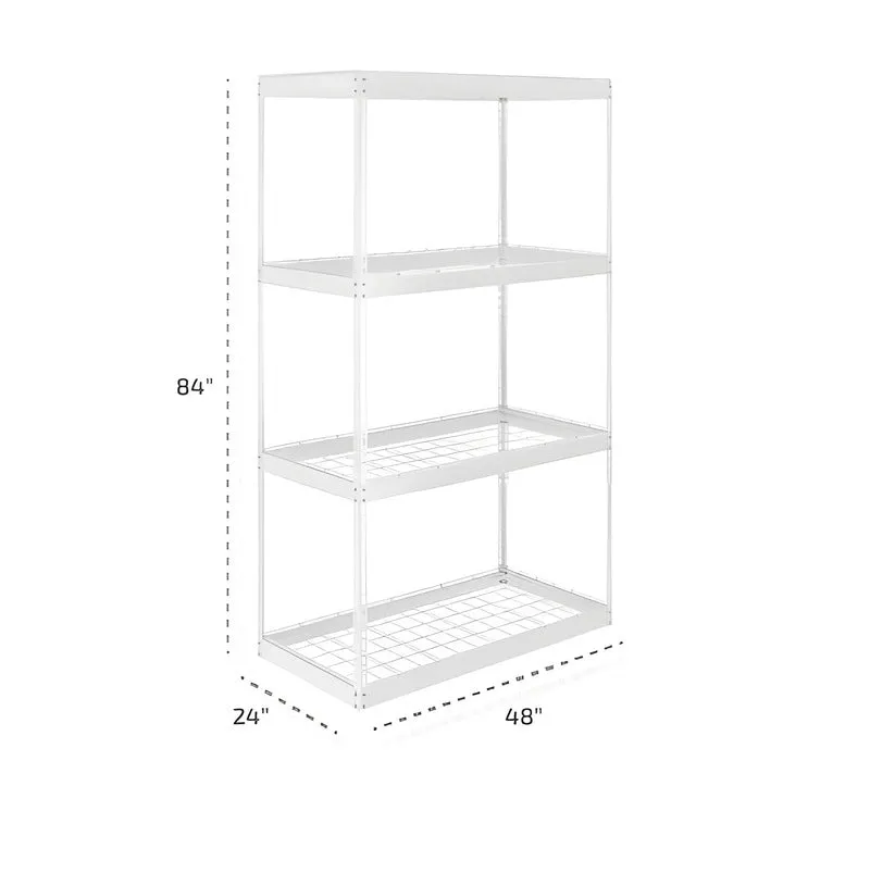 SafeRacks 24" x 48" x 84" Heavy Duty Garage Shelving
