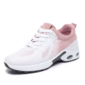 Women's Air-Cushioned Flyknit Sneakers Running Shoes