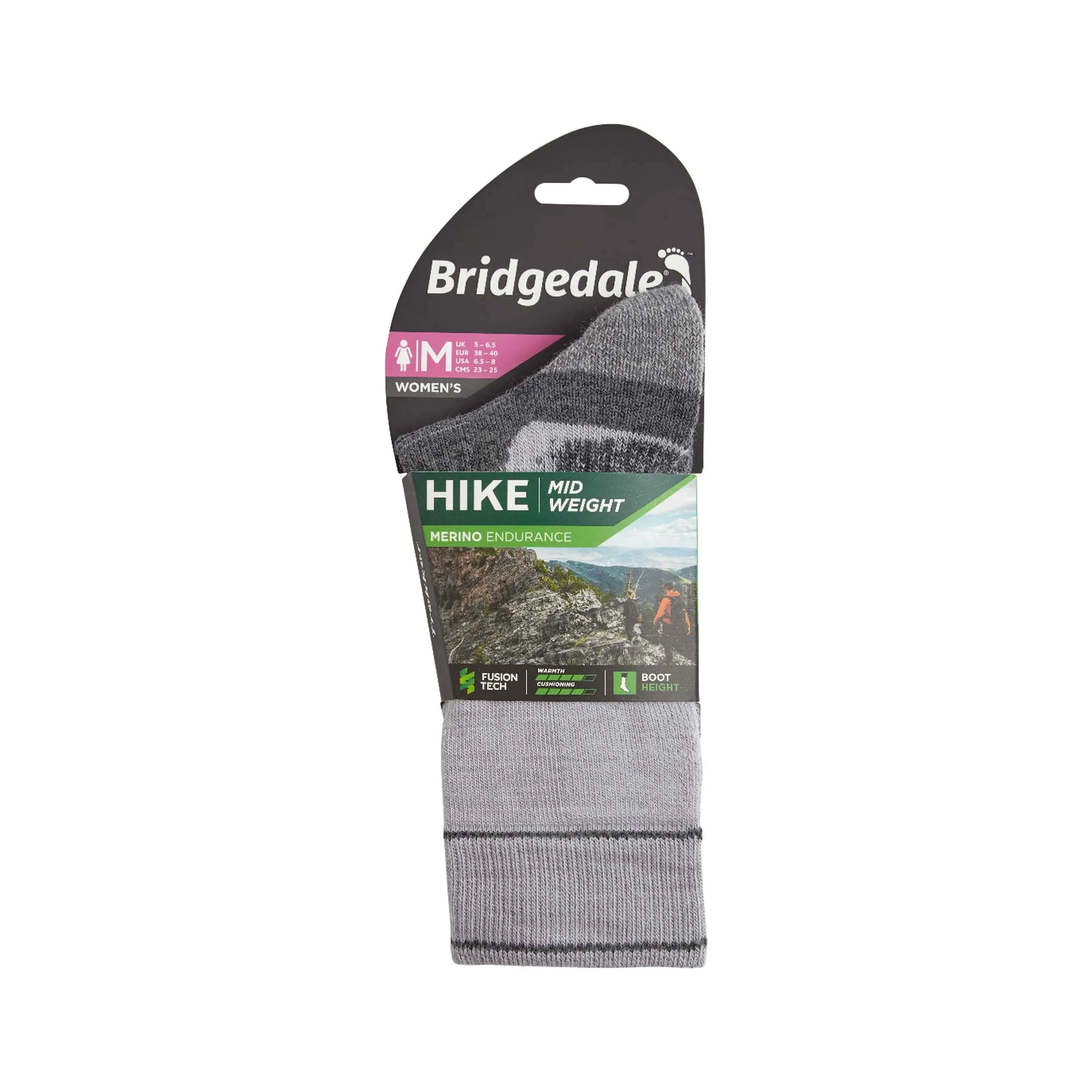 Womens Hike Mid Weight Performance Socks